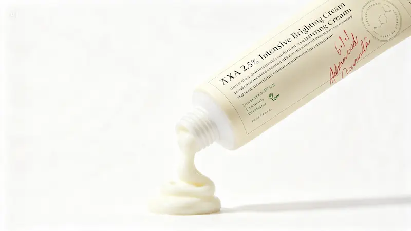 Textura cremei AXIS-Y TXA 2.5% Intensive Brightening Cream