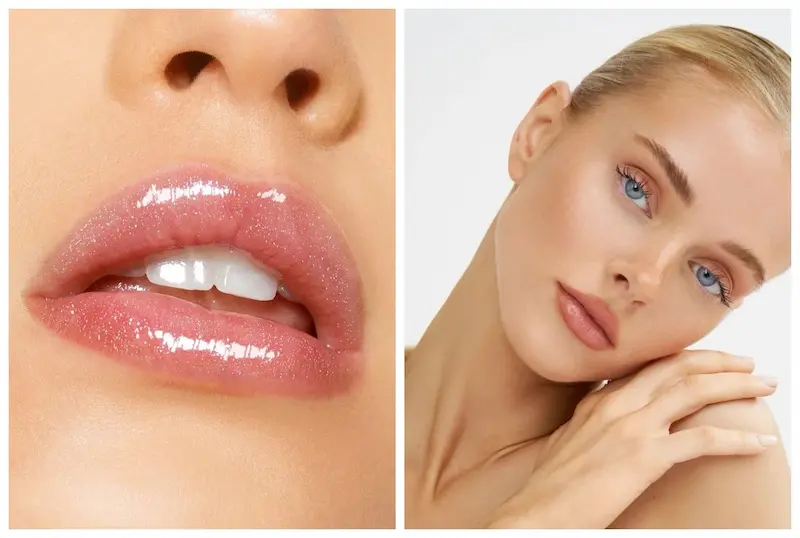 Gloss transparent pentru buze