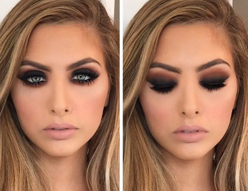 Smoky Eyes pasul 2 — profunzime și privire intensă